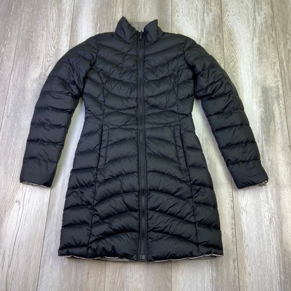 The North Face Jackets & Blazers - The North Face Hyvent Puffer Jacket Womens XS Black Down Blend Full Zip Quilted